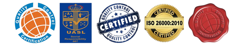 ISO Certifications - Quality Control, Social Responsibility, Certified, ISO 26000:2010